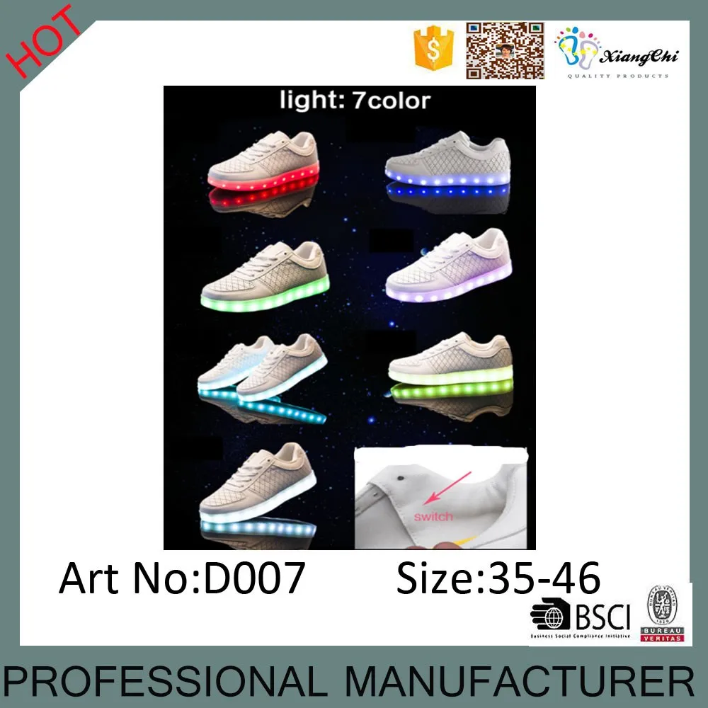 App Intelligente Commercio All'ingrosso Della Cina Di Simulazione 7 Colori Della Luce Bianca Led Scarpe Per Adulti Buy Light Up Scarpe Per App Intelligente Commercio All'ingrosso Della Cina Di Simulazione 7 Colori Della Luce Bianca Led Scarpe Per Adulti Buy Light Up Scarpe Per
