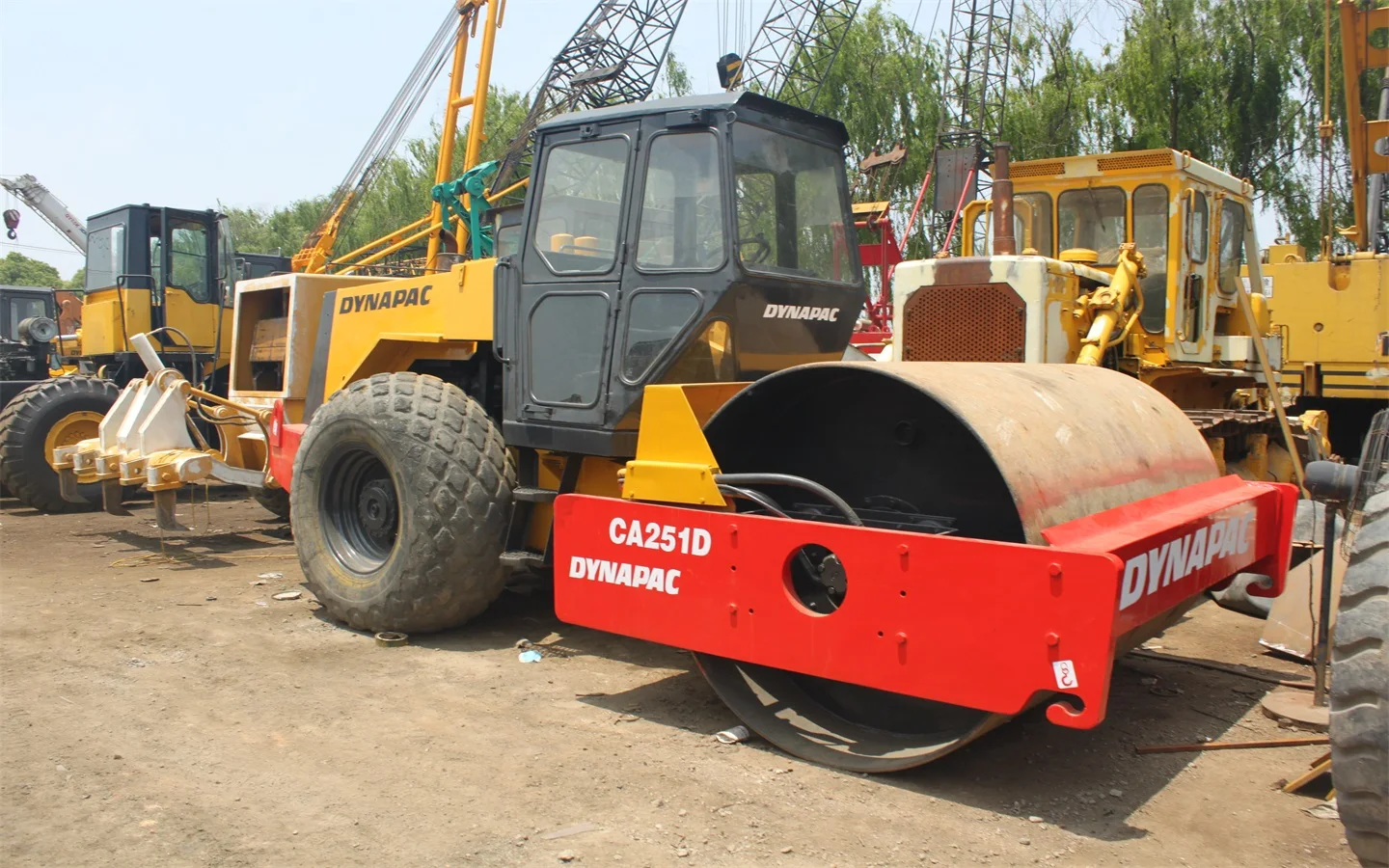 high quality used dynapac ca251d road roller, cheap used ca251d