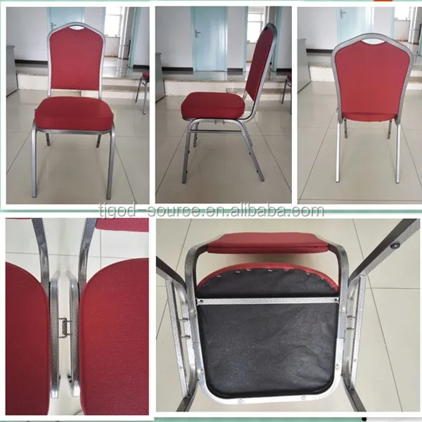 Wholesale Used Cheap Hall Wedding Hotel Metal Stackable Banquet Chairs