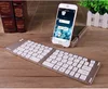 2 IN 1 Slim Bluetooth Wireless Foldable Full Size Keypad Portable Keyboard With Holder Stand For iphone SAMSUNG ipad PC Tablet