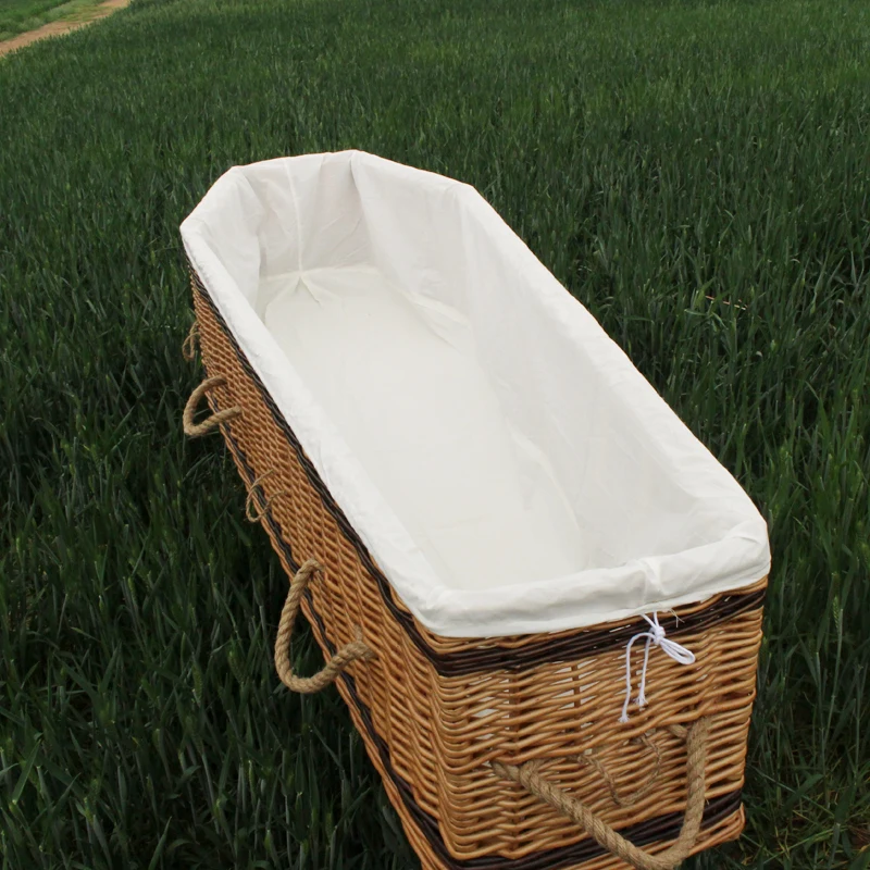 Wicker Willow Woven Casket Coffin For Hot Sale Buy Wicker Basket