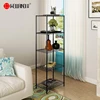low price cheap 5 layer light duty metal steel storage shelf rack