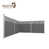 ce test eco-friendly cheap fence panels with aluminum post