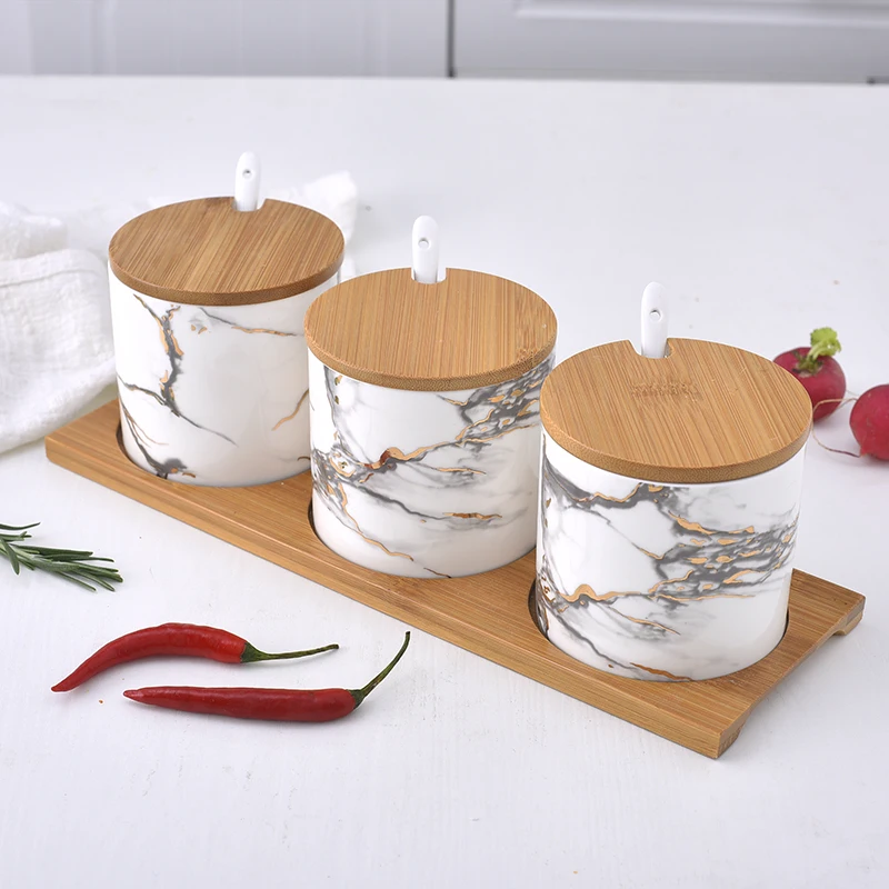 Kitchen Ware Decorative Marble Chopstick Holder Restaurant Ceramic