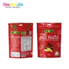 nut standing bag plastic food grade soy ink
