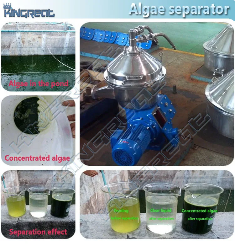PDSM Adalah - Large Capacity Centrifuges for Microalgae Separation