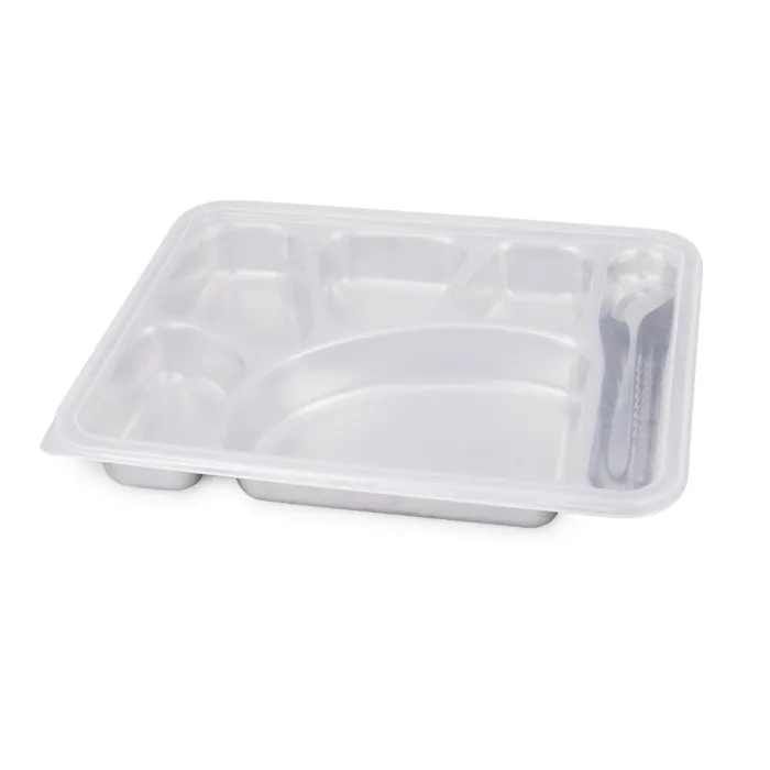 Best Price Wholesale Serving Trays Hospital Food Tray With Plastic Lid