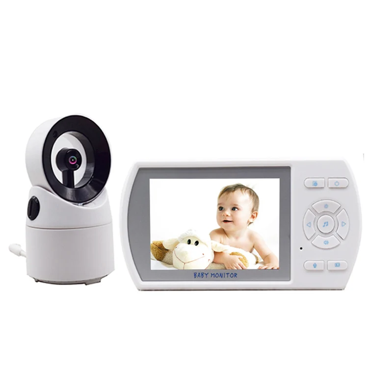 Factory Direct Fast Seller Custom OEM 3.5 inch TFT LCD CE wireless visual video baby monitor with two way audio intercom