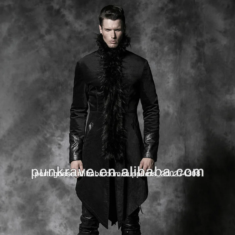 roupa gótica masculina