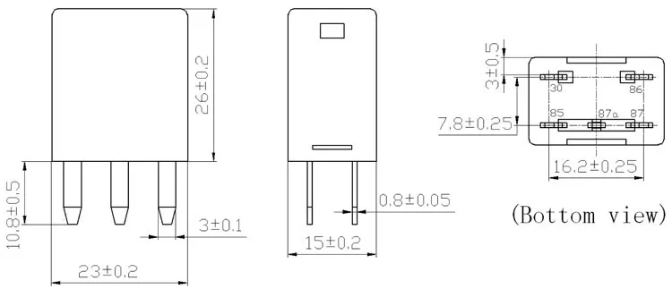 Реле ok 2a2 67 740 схема