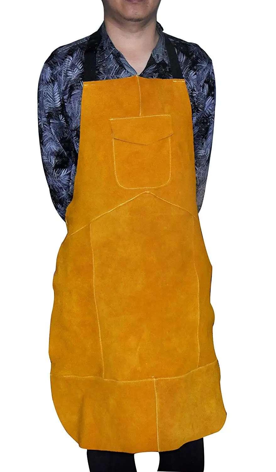 Resistant Leather Welding Apron, 24" Width x 36" Height,
