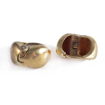 Whole Super Quality 21k Gold Plated Huggie Style Hoop Earrings Whole Super Quality 21k Gold Plated Huggie Style Hoop Earrings For Man