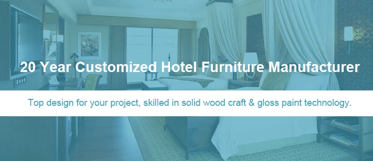 High density board of wooden furniture beds modern hotel bed room sets