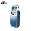 17 inch queue queue management system ticket dispenser kiosk / ticket printer touch screen kiosk / Ticket Automatic Machine