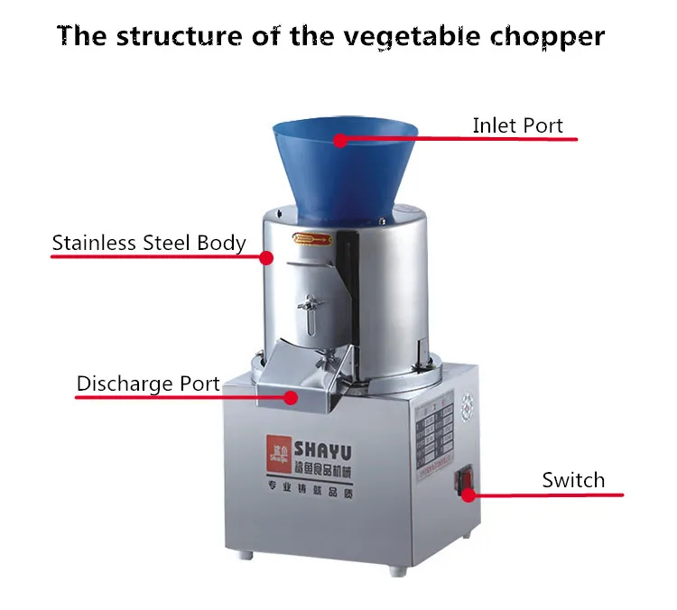 SY-160 S/s Electric Mini Vegetable Chopper With Funnel For Family Use - Buy  SY-160 S/s Electric Mini Vegetable Chopper With Funnel For Family Use  Product on