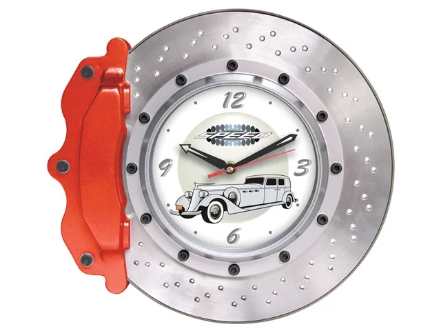 Factory hot selling design of brake disc wall clock