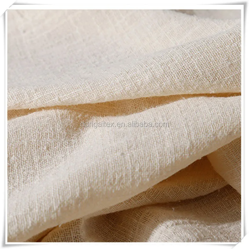 100 Cotton Slub Single Jersey Fabric High Density 40s Shirt Woven Dyed