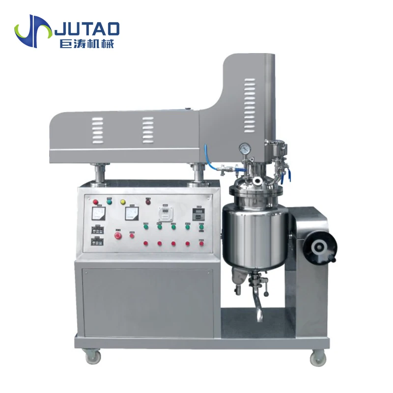 10l,20l,30l,50lsmall Lab Vacuum Emulsifying Mixer With Automatic ...