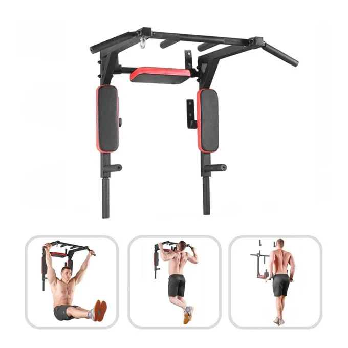 Pull Up Dip Station Outdoor Pull Up Bar Power Tower For Wall View