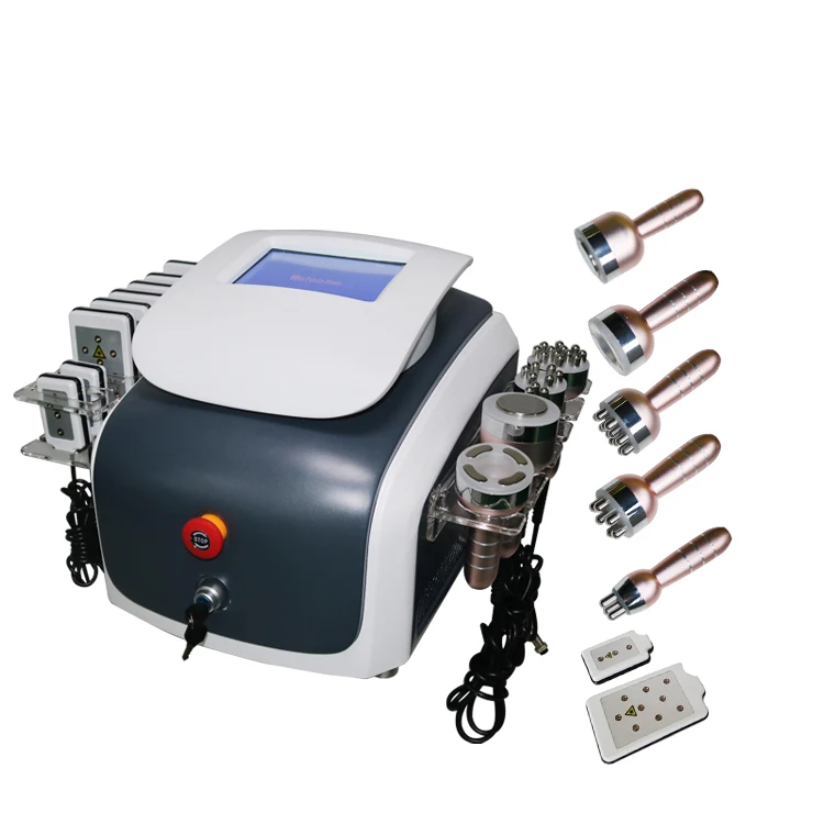 2018 Portable Slimming Machine 40K Cavitation Vaccum With Multipolar RF
