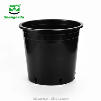 Plastic Black 3 4 Gallon Flower Nursery Pot 4 Gallon Plastic Flower Nursery Pot