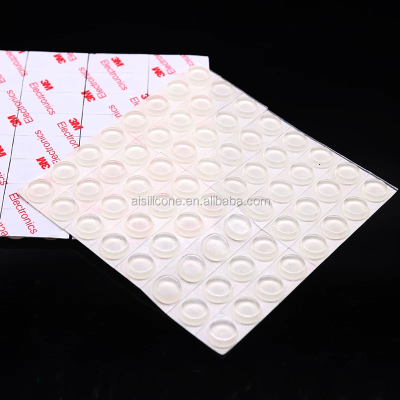 Factory Wholesale Adhesive Pads Transparent Silicone Dot Buy