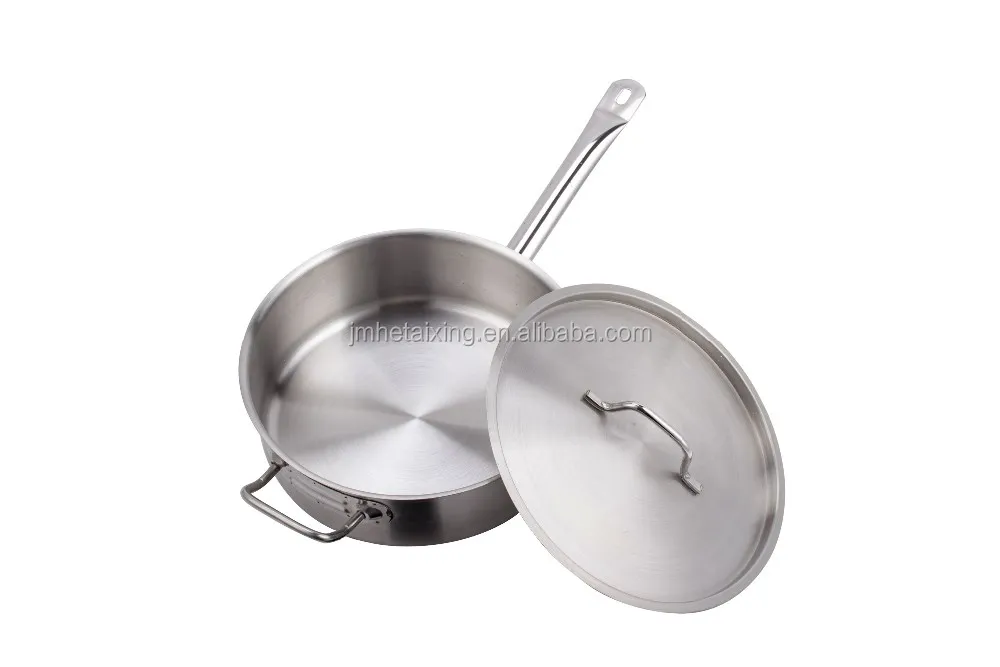 Restaurant And Hotel Use Pots And Pans With Induction Bottom For
