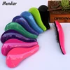 Mendior 2018 new design plastic Hair Brush Anion Antistatic electric Hair Comb