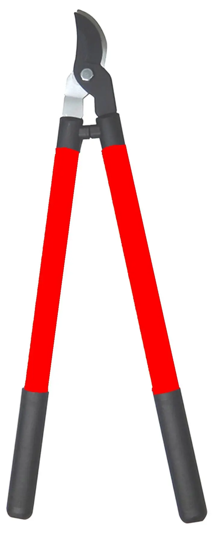 COLOURWAVE Bypass Loppers with Steel Handles, 28-Inch, Red