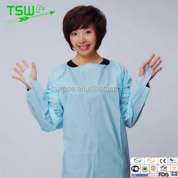 Non-woven sterile patient disposable surgical gown/clothing/hospital gown