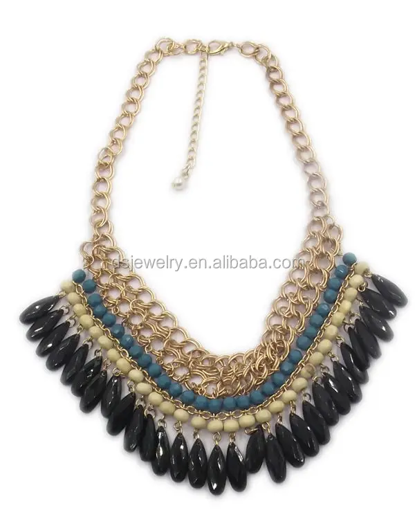 latest design beads jewellery necklace vintage