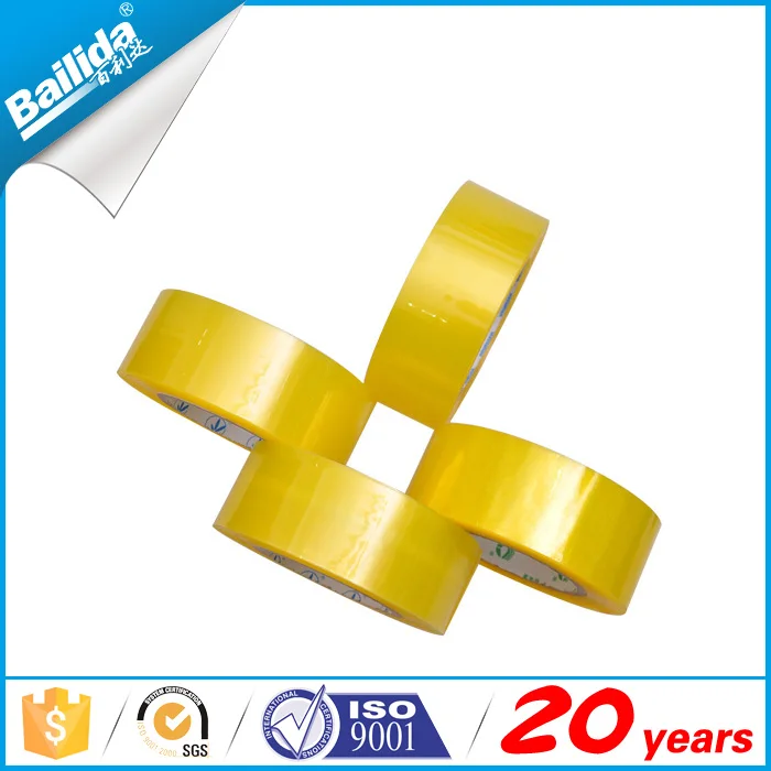 Yiwu bailida self adhesive transparent opp packing tape for factory