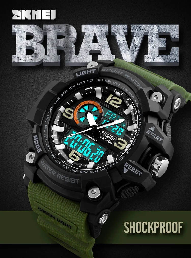 skmei 1283 watch time setting