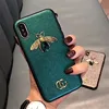 Bee Case for iPhone X XS XR MAX 10, Wire Drawing Surface Protective Phone Cover for iPhone 6 6s 7 7plus 8plus