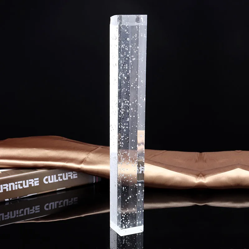 Kinsam Elegant Bubble Crystal Pillars For Lobby Decoration,Crystal