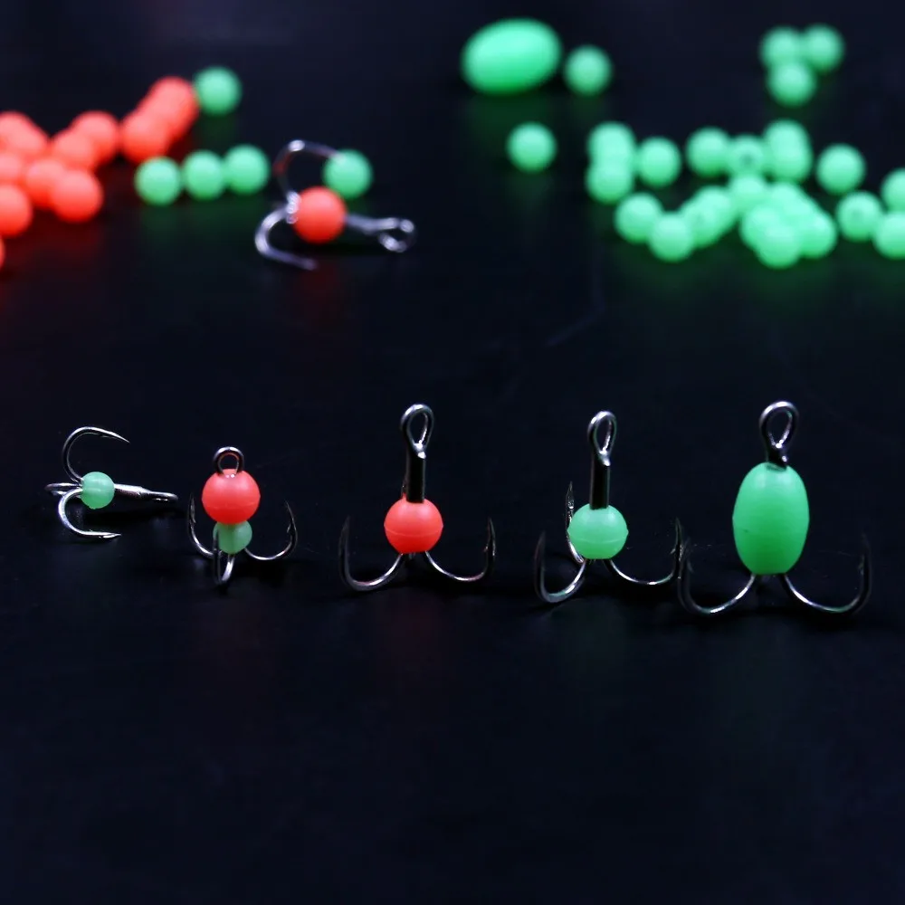 Premium Soft Luminous Fishing Beads Glow In The Dark Fishing Beads For