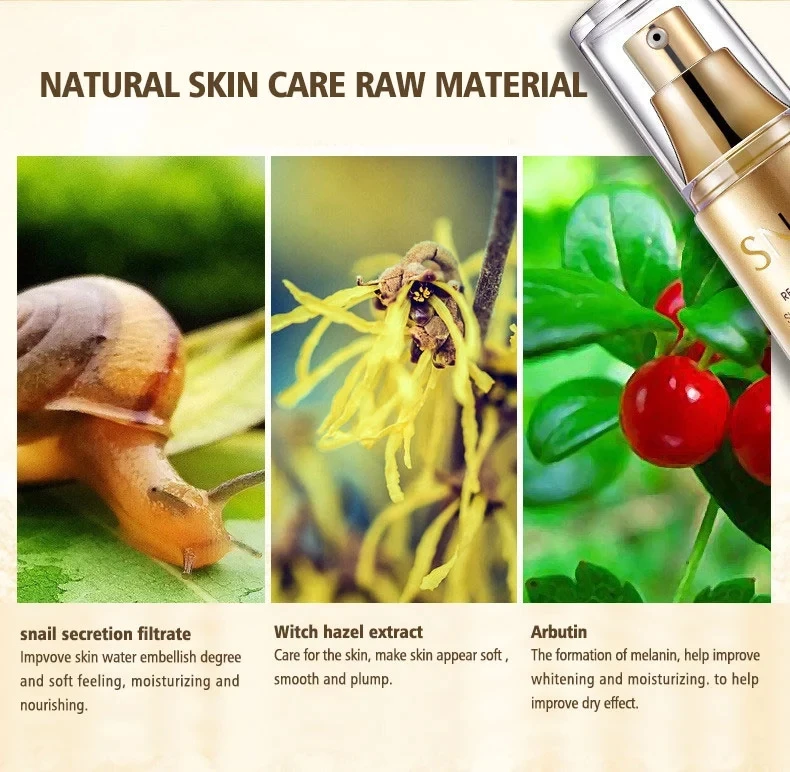 Highly Densified Snail Mucus Skin Repairing Moisturizing Whitening Face