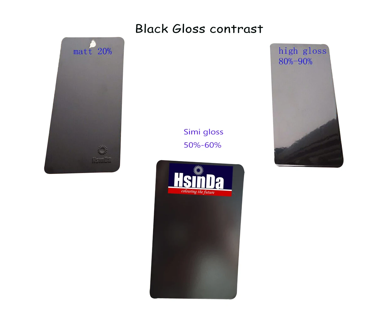 Wholesale Price RAL 9005 Black Hardness Sand Matt Texture Durable Powder Coating Paint manufacture