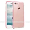 led flashlight phone case for iphone7 transparent cover, for apple iphone 7 lighting flash case