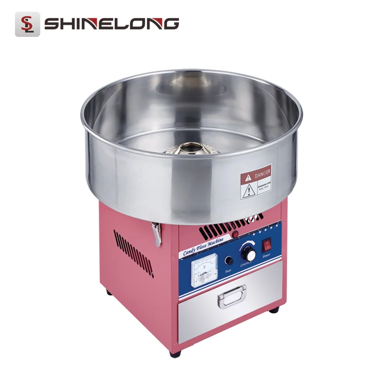 Electric Mini Cotton Candy Floss Machine For Sale Commercial / Flower