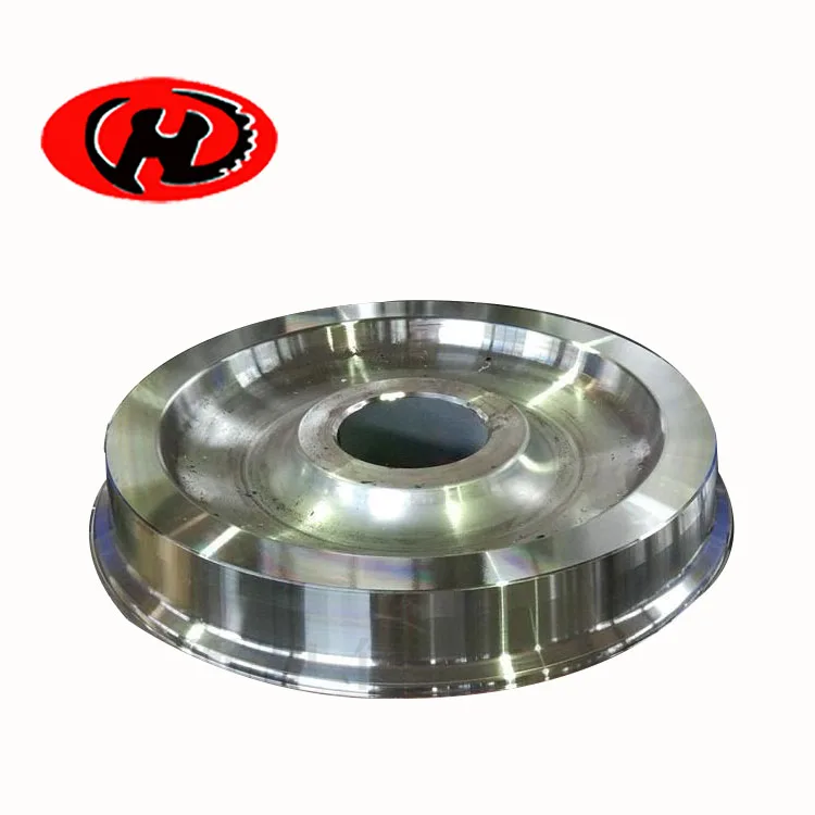 single flange rail wheels crane walking wheel steel wheel OEM