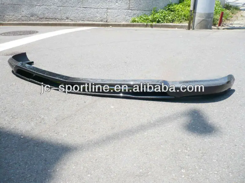 Carbon Fiber Front W204 Spoiler Front Lip For Benz W204 C63 Buy C63