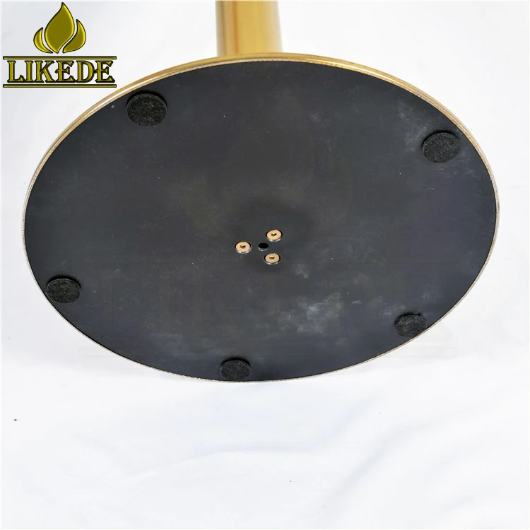 High Quality Brushed Titanium Golden Table Base Stainless Steel Copper Chrome Coffee Table Legs Made of Premium Metal