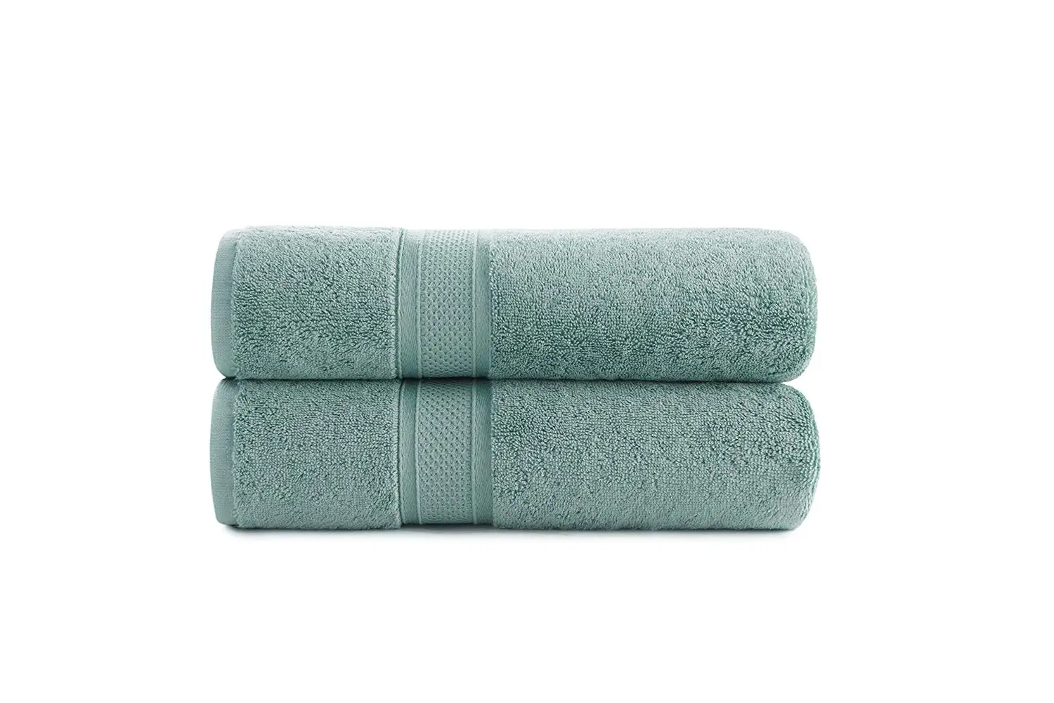 seafoam green towels
