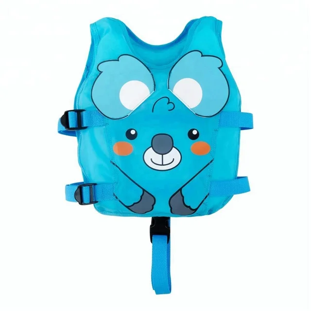 good quality cartoon designed kids safety life jacket swim vest