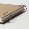 Metal 2 inches Binder Hinged Snap Rings Book Ring Loose Leaf Binder Ring for File Paper