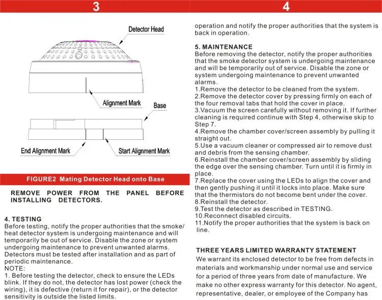 9V backup battery in 220V wired smoke detector