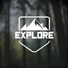 Explore Vinyl Decal Car Side Sticker Car Vinyl Wrap