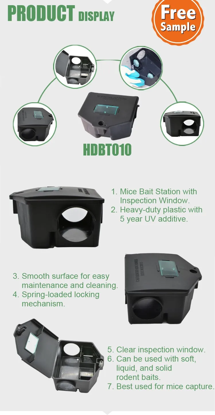 Plastic Rodent Bait Station With Key In Bulk Buy Plastic Rodent Bait