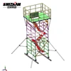 customized movable aluminum frame scaffolding